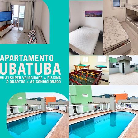 Apartamento Ubatuba Itagua - Ar - Wifi Zewnętrze zdjęcie